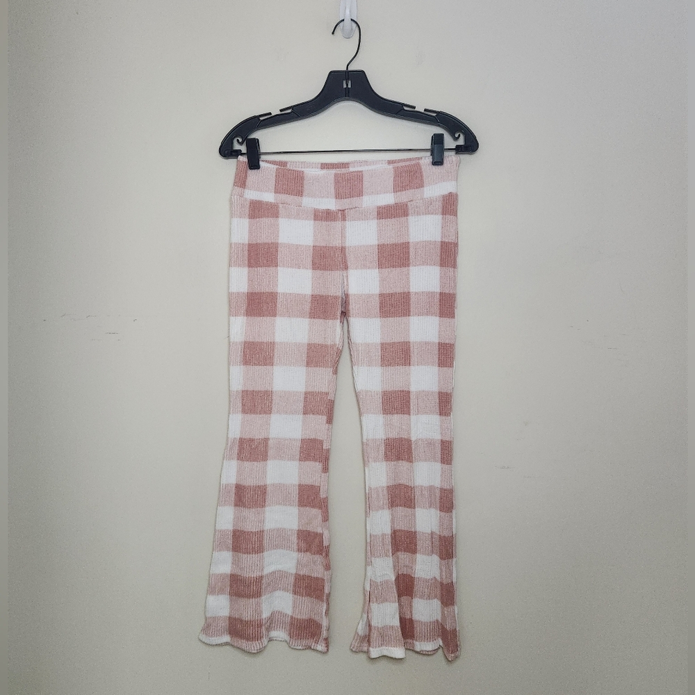 Girls Derek Heart Plaid Casual Pants Sz 16